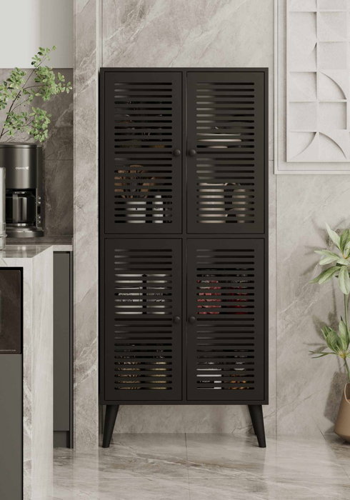 Hanah Home Armario Multiusos Deneb - Negro Hanah Home Armario Multiusos Deneb - Negro